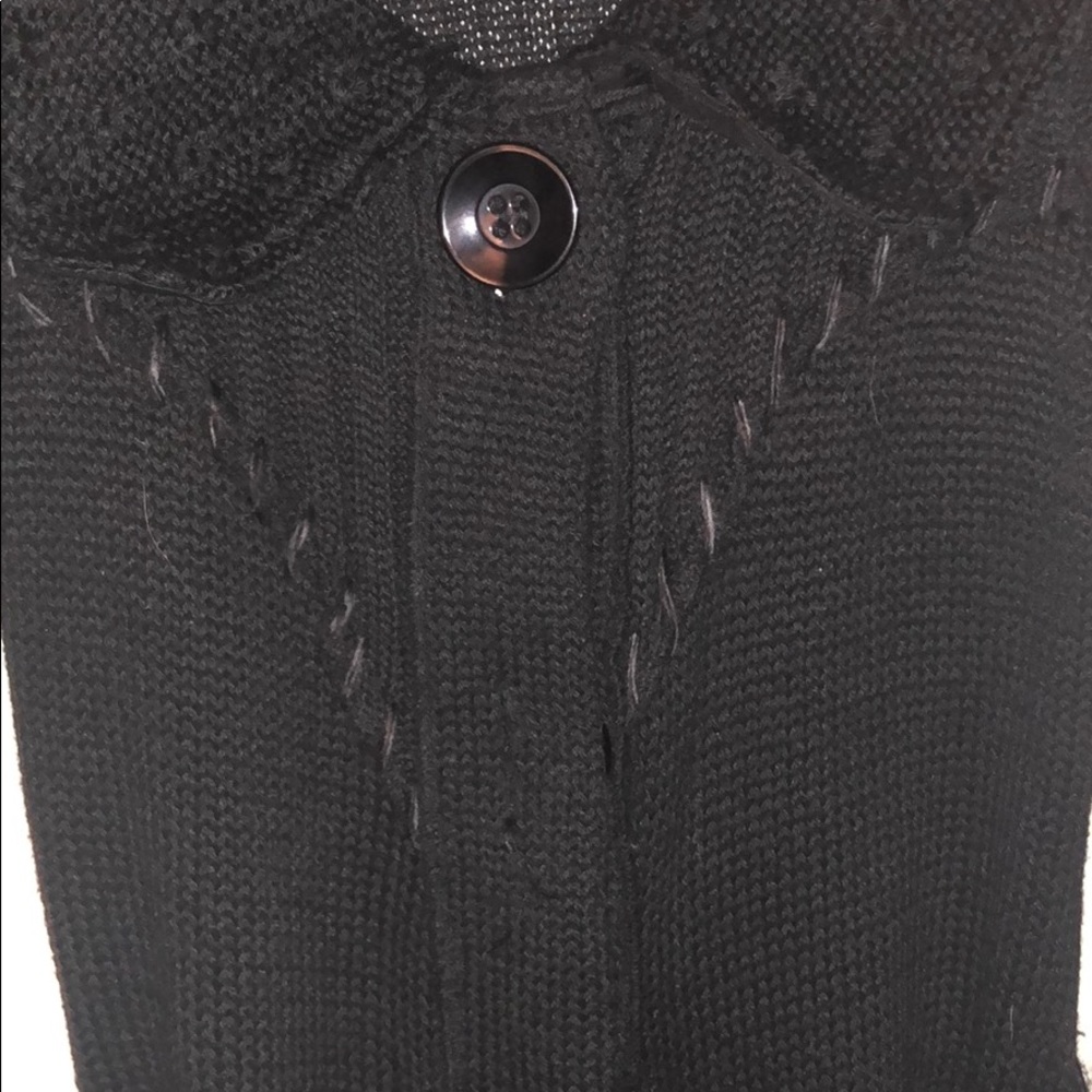 Fantazia blk long sweater boho chic